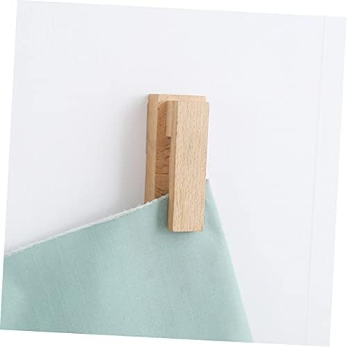 4pcs Solid Wood Towel Hook self Adhesive Towel Hooks Key Wall Hook Decorative Wall Hook Wall Hanger Decor Bath Towel bar Coat Rack Hooks Scarf Bag Wooden Accessories Child