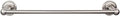 Top Knobs ED10BSNF Edwardian Bath 30 Inch Single Towel Bar Rope Backplate, Brushed Satin Nickel