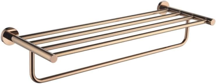 Bathroom Accessories Toilet Brush Paper Holder Polished Rose Gold Towel Bar Hooks Stainless Steel Wall Mount Bath Hardware Sets,Towel Rack