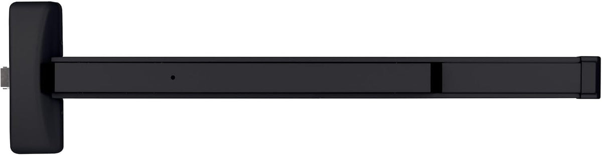 Brinks Commercial Rim Panic Exit Device, Matte Black - UL Listed Emergency Exit Hardware for Commercial Doors