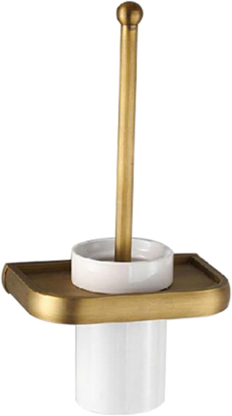 KETTEL Soild Brass Antique Bathroom Accessories, Towel Bar Shelf Fixtures,Ideal for Use in Bedrooms, Bathroom, Kitchen, Laundry Room, Patio, (Color : Bathroom Shelf)