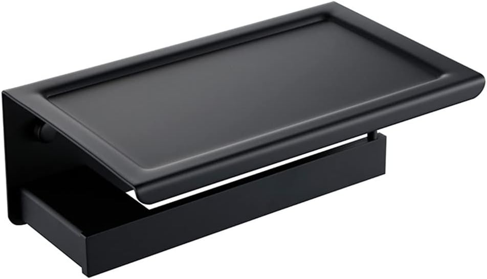 Bathroom Accessories Hardware Set Matte Black Stainless Steel Paper Holder Toothbrush Holder Towel Bar Bath Shelves