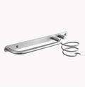 Generic Towel Bar with Hair Dryer Holder，Towel Rack Hanger Holder Organizer，Wall Mounted Shelf Decoration