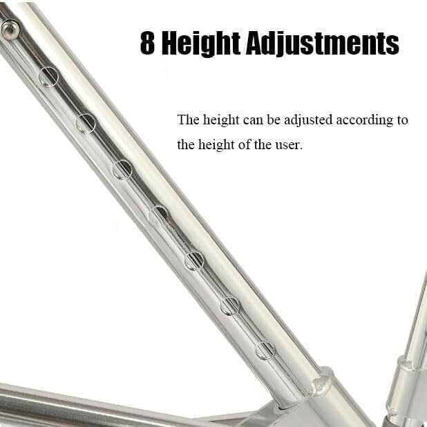 Adjustable Height Folding Walker for Kids with Cerebral Palsy, Disability Rehabilitation Walking Frame for Children, Aid for Auxiliary Walking