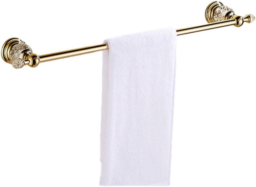 Golden Polished Brass & Crystal Bathroom Accessories Bath Hardware Set Towel Rack Towel Bar Paper Holder Soap Dish,Towel bar only