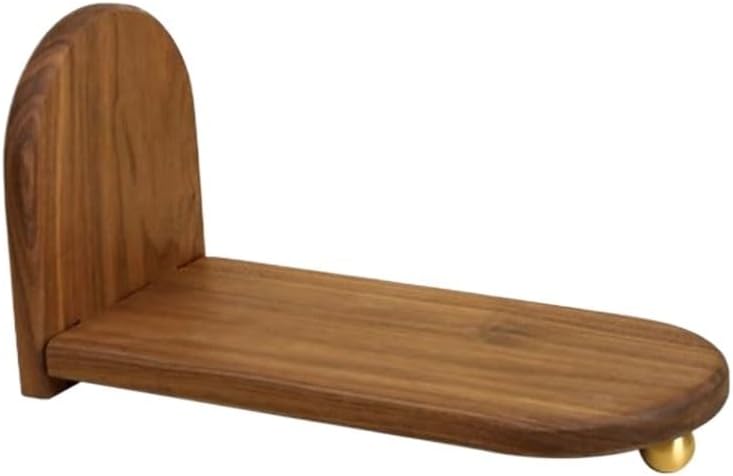 Bookcase Slope Desktop Bookshelf, Wooden Desk Organizer Shelf and Display Rack with Book Ends, Storage Shelf for Office Home Decor Kitchen Countertop Bookshelf