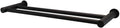 Hopewell Bath Double 31.5' Wall Mounted Towel Bar Finish: Black