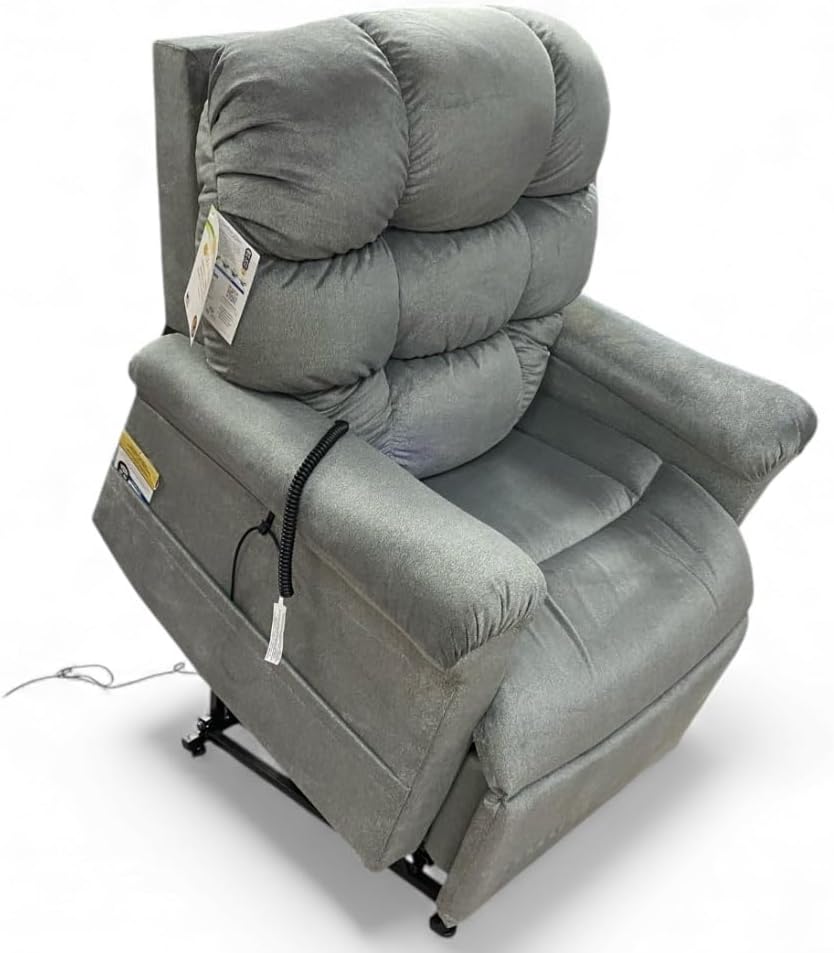Golden Technologies Cloud Lift Chair Recliner with MaxiComfort and Twilight Medium/Large PR515-MLA (Sterling)