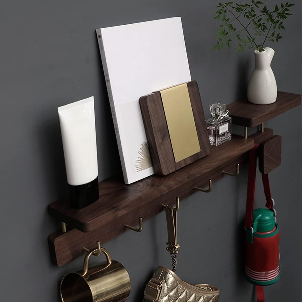 Coat Rack Wall Mount Wall-Mounted Coat Rack Hook Entryway Hooks Creative Key Coat Hook Hook Wall-Mounted Storage Rack Hat Racks for Baseball Caps Door Coat Hooks