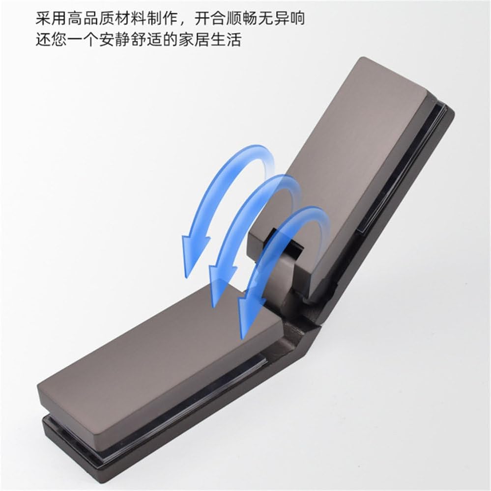 Door Stop Stopper Holder 304 Stainless Steel Bathroom Glass Long Strip Inside and Outside Opening