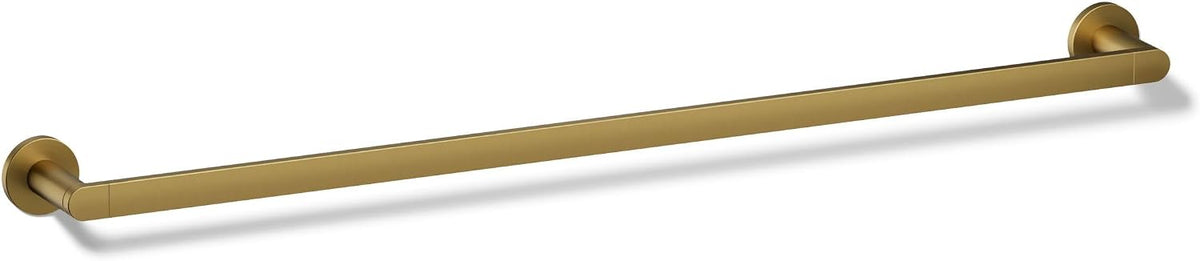 Kohler 73143-2MB Composed® 30' Towel bar, Vibrant Brushed Moderne Brass