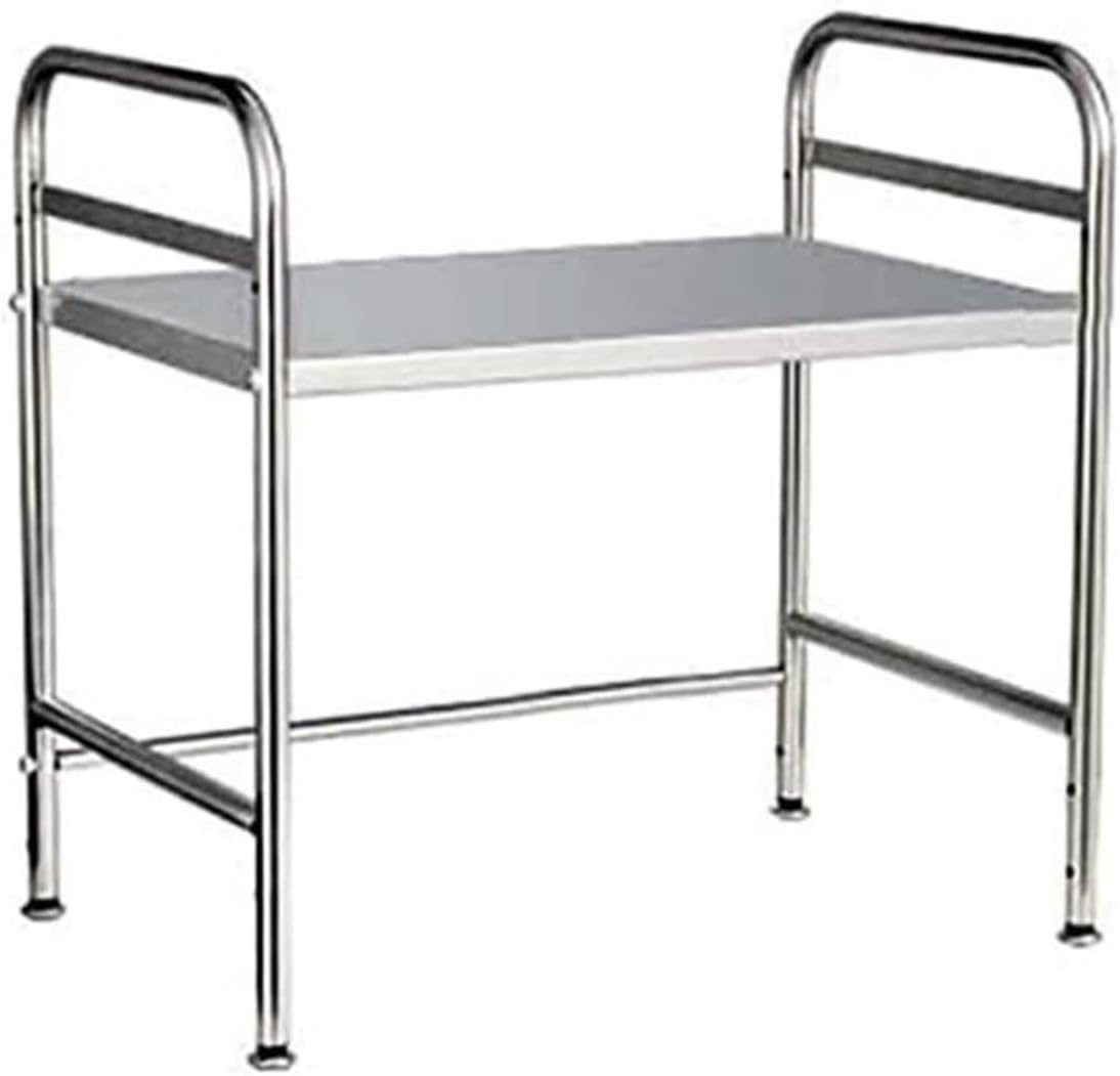 Microwave Stand 2 Tier Microwave Oven Rack Stainless Steel Stand Storage Rice Cooker Racks for Kitchen Countertop Organizer Storage