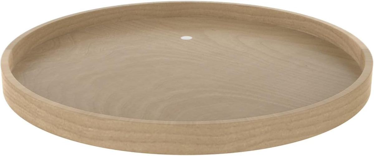 Lazy Daisy Banded Wood Full-Circle Lazy Susan for Corner Base Cabinets w/Swivel Bearing