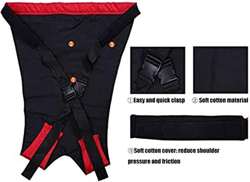Patient Lift Sling Stair Slide Board Transfer Belt Emergency Evacuation Chair Up and Down The Stairs Disability Care Supplies Equipment Transferring to Wheelchair