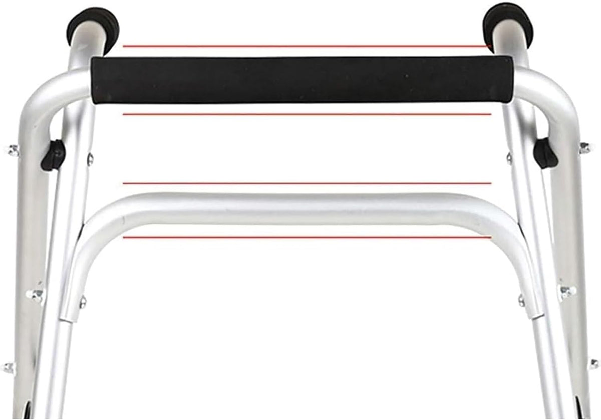 Standard Walkers, Wheeled Walker Aluminium Children's Walker Handicapped Rehabilitation aid for Children with Disabilities