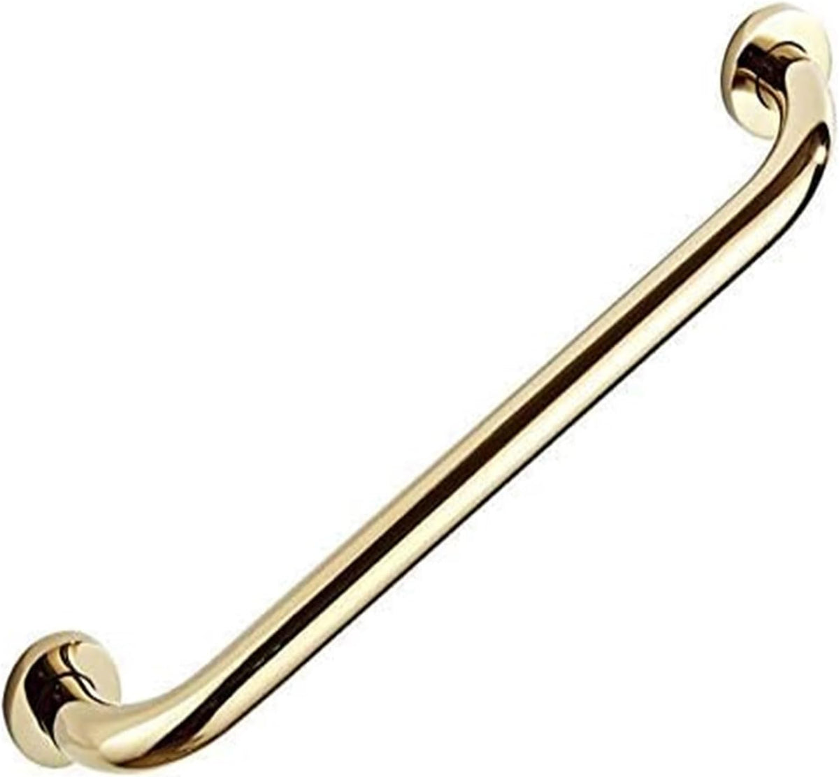 Grab Bar Grab Rails,Hand Rail Disability Aids Antique Bathroom in Brass/Steel, Bath Handicap Safety Handle for Showers, Bathtubs, Wc, Balance Handrail, 35Cm/14Inch, Gold
