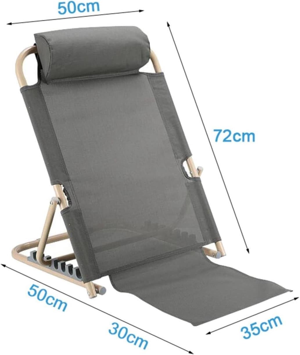 Bed Back Rest Adjustable Angle, Mobility Disability Support Aid | Bed Old Man Back Bracket, Waist Chair Nursing Chair Lazy Chair, Capacity 150Kg
