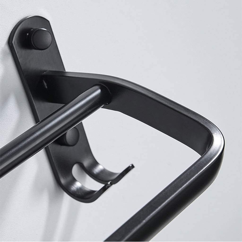 Bath Towel Bars Holder Multifunction Kitchen Cabinet Door Drawer Hanging Rack Stainless Steel Bathroom Bar