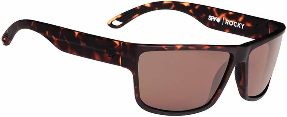 Spy Rocky Sunglasses Matte Camo Tort with Happy Bronze Lens