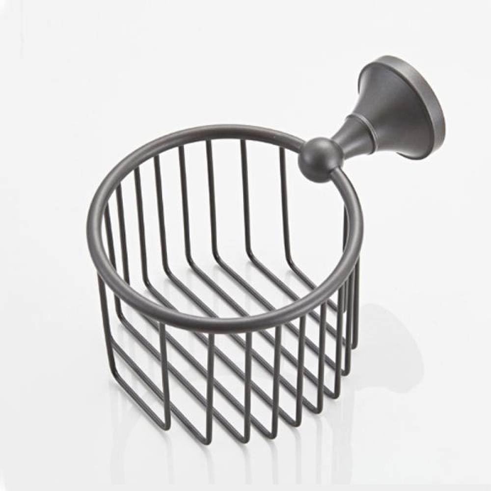 Grey Bathroom Hardware Set Brass Wall Mouted Toilet Brush Holder WC Paper Towel Roll Rack Soap Dish Bath Accessories Equipment,Paper Holder Storage