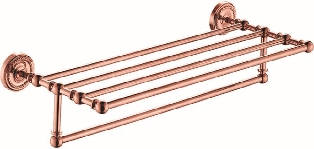 Bathroom Accessories Rose Gold Bath Towel Set Towel Ring Carved Toilet Paper Holder Creative Towel Bar Bathroom Hardware Set,Towel Rack