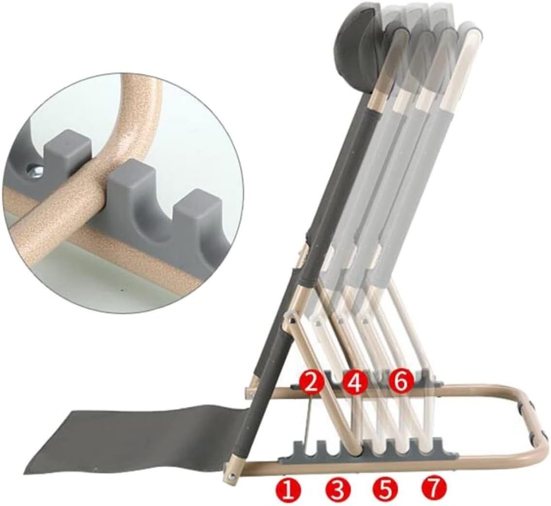 Bed Back Rest Adjustable Angle, Mobility Disability Support Aid | Bed Old Man Back Bracket, Waist Chair Nursing Chair Lazy Chair, Capacity 150Kg