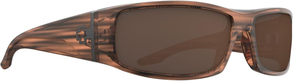 Spy+ - Cooper, Brown Stripe Tort, Happy Bronze, Medium, Sunglasses, Unisex, Adult