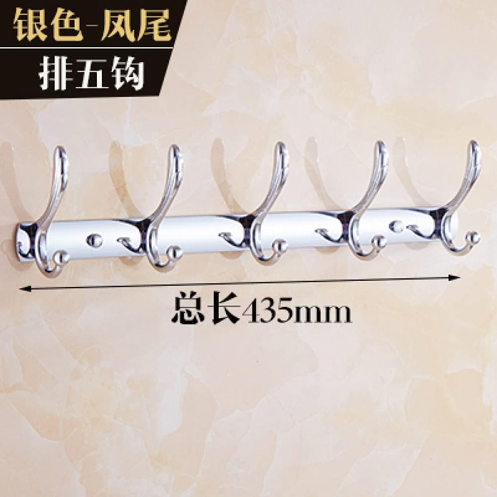 Elegant Silver Crystal Bathroom Set with Brass Shower Shelf Wall Mounted Towel Bar Toilet Paper Holder Brush Holder and Line Hook