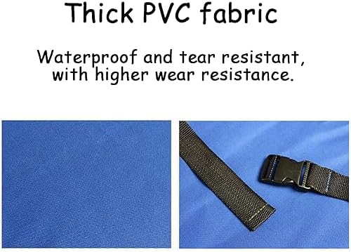 Portable Folding Stretcher - Lightweight Aluminum First Aid Rescue Stretcher with Handles for Emergency Medical Use, Durable Disability Care Supplies, Ideal for Rescue Teams (Blue)