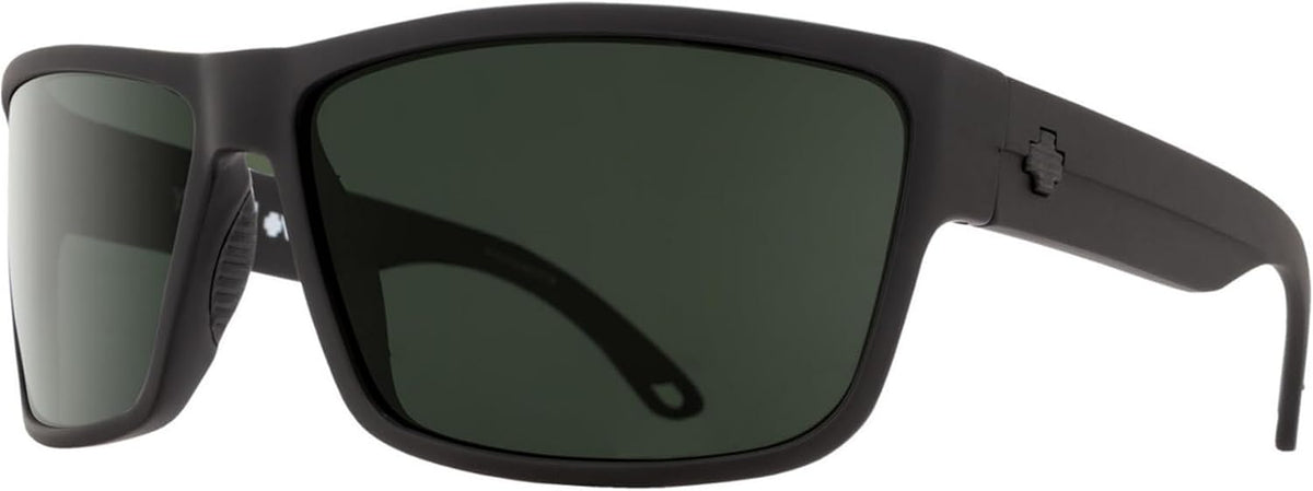 Spy Rocky 62MM Cylindrical Shield Sunglasses for Men +BUNDLE with ACCESSORY EYEWEAR KIT