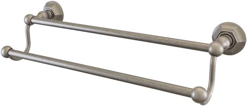 Top Knobs ED11APB 30' Edwardian Double Towel Bar in Antique Pewter