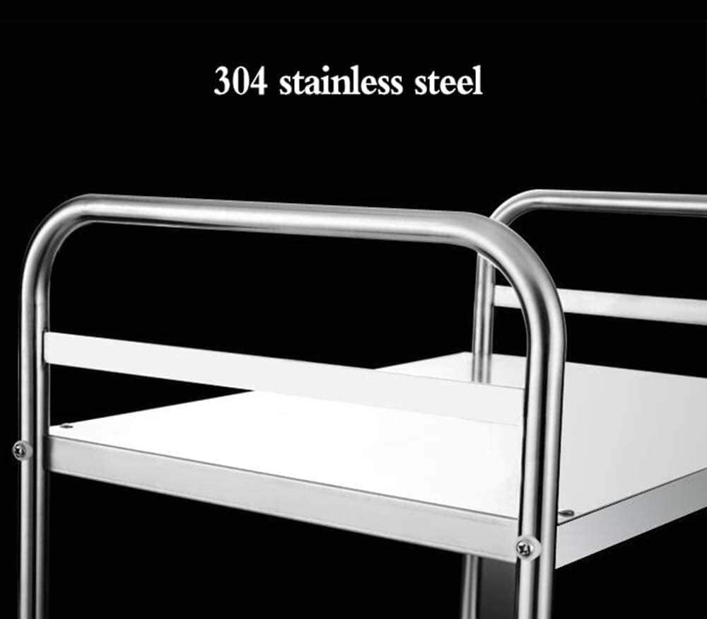 Microwave Stand 2 Tier Microwave Oven Rack Stainless Steel Stand Storage Rice Cooker Racks for Kitchen Countertop Organizer Storage