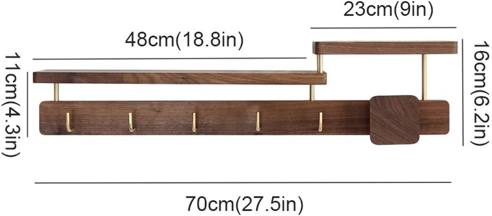 Coat Rack Wall Mount Wall-Mounted Coat Rack Hook Entryway Hooks Creative Key Coat Hook Hook Wall-Mounted Storage Rack Hat Racks for Baseball Caps Door Coat Hooks