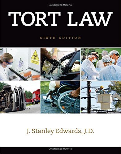 By J. Stanley Edwards - Tort Law (6th Edition) (2015-01-16) [Paperback]
