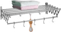 Bath Towel Rack Bar Dryer Folding Clothes 7 Rods Collapsible Washing Line/60Cm/23.6In