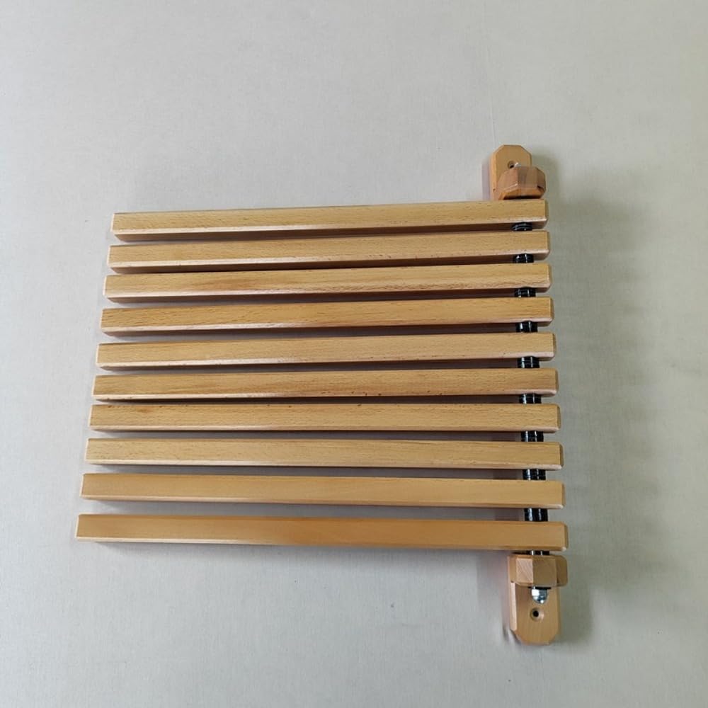 Wood Swivel Towel Bar - Wall-Mounted Folding Drying Rack, 15'x6'x2', B-Walnut Finish, Perfect for Laundry Room, Holds Up to 6 Towels, Space-Saving & Stylish Design