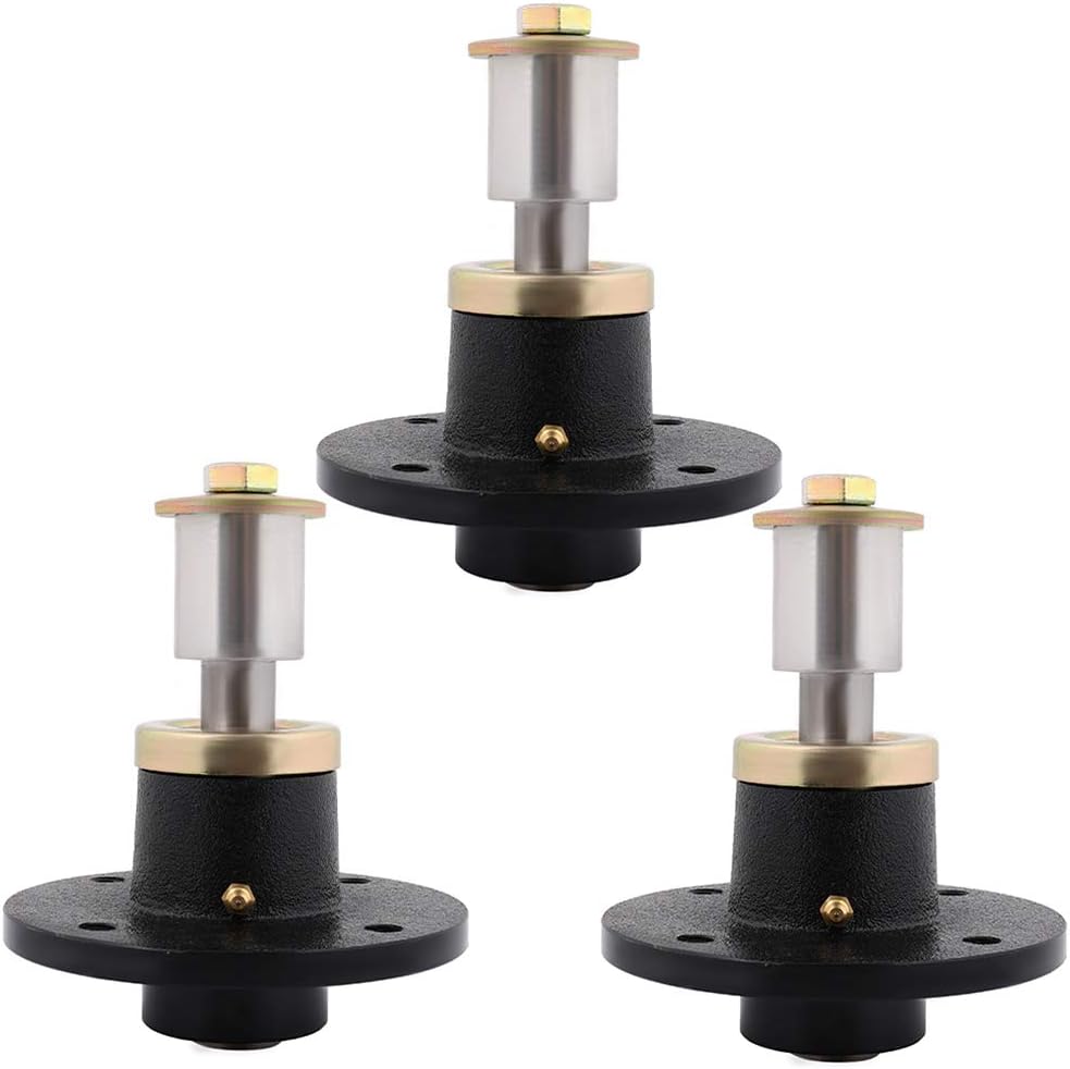 SCITOO Lawn Mower Spindles Spindle Assembly Replacement for Hustler Z, Hustler ATZ, & Super Z 796235 796235X for Stens 285-849 of 3 Pack