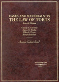 By George C. Christie - Christie, Meeks, Pryor and Sanders' Cases & Materials on the Law of Torts, 4th: 4th (fourth) Edition