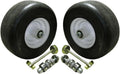 2 Pack 13x5x6 White No Flat Front Solid Tire Puncture Proof Fits Exmark Mowers Matching The Following part Numbers 1-632250, 1-634662 109-9126 - 103-3051 - 126-5360