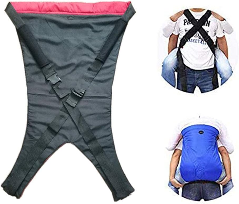 Patient Lift Sling Stair Slide Board Transfer Belt Emergency Evacuation Chair Up and Down The Stairs Disability Care Supplies Equipment Transferring to Wheelchair