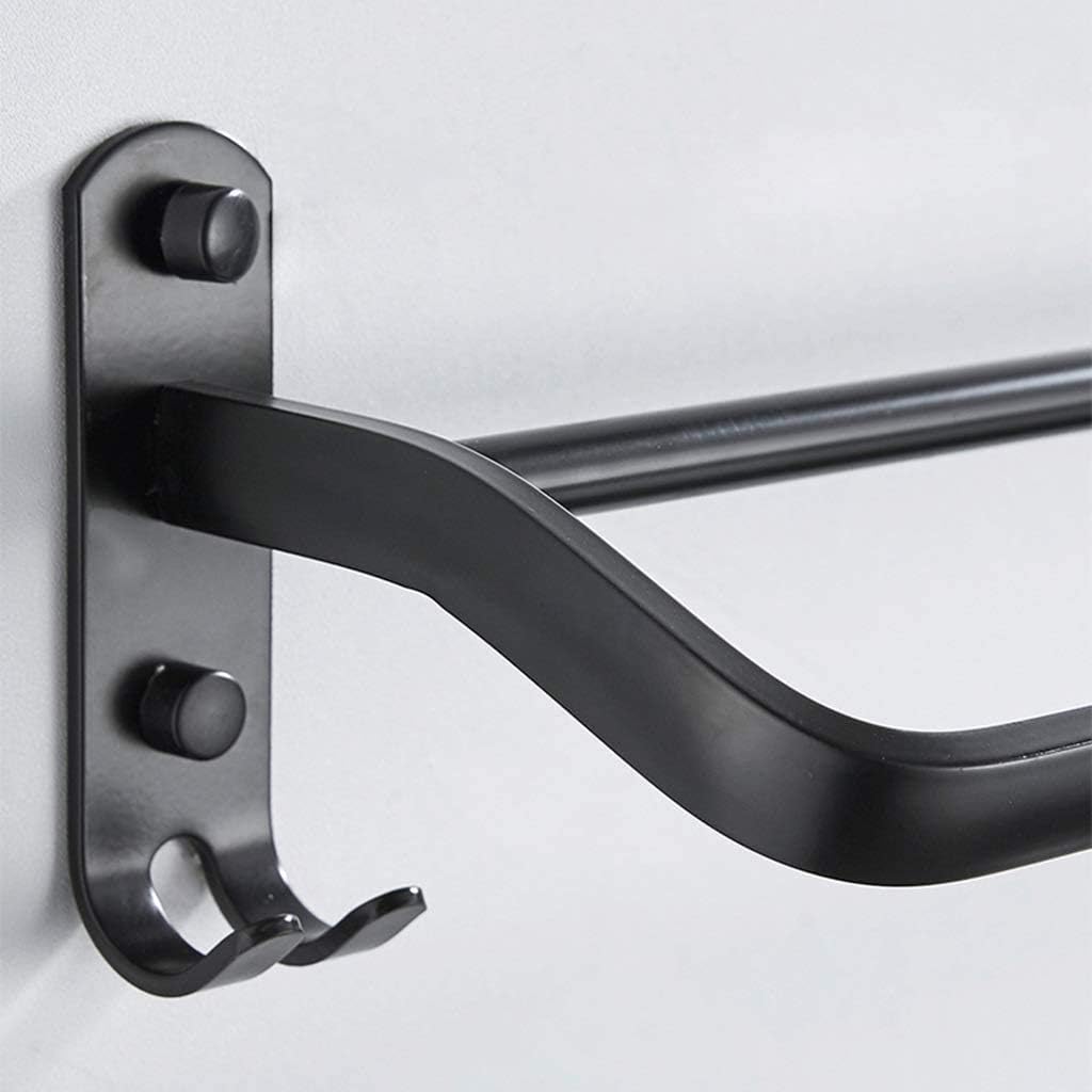 Bath Towel Bars Holder Multifunction Kitchen Cabinet Door Drawer Hanging Rack Stainless Steel Bathroom Bar