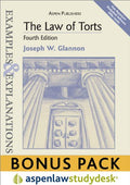 The Law of Torts: Examples & Explanations 4e (print + eBook Bonus Pack)
