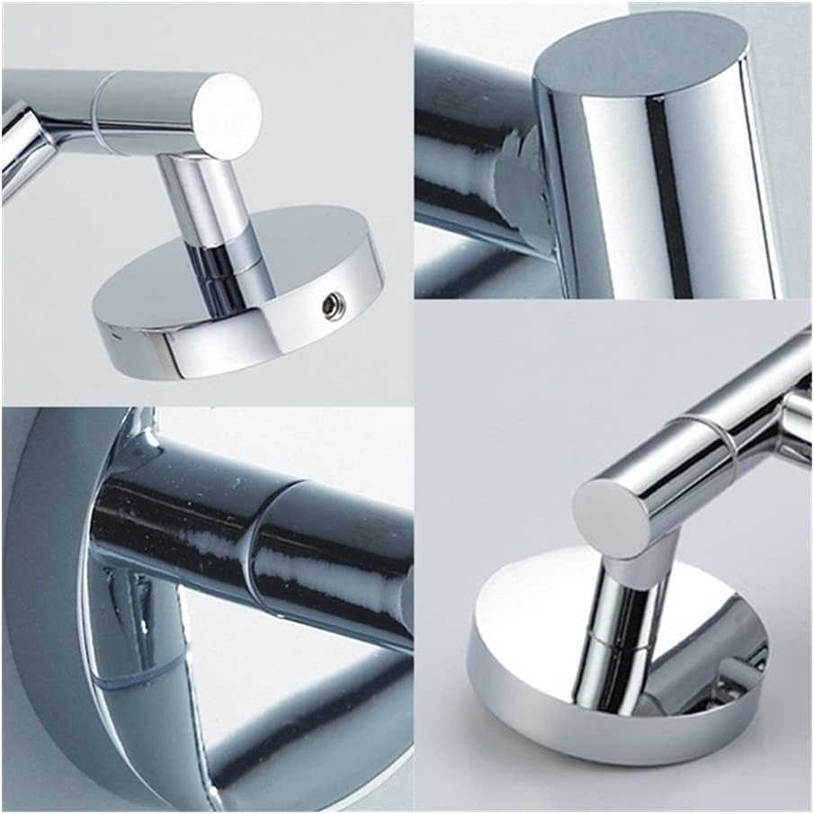 Bathroom Shelves Towel Rail Rack Stainless Steel Activity Towel Bar/Tripod, Punch-Free Rotating Swivel Towel Rack, Hair Dryer Holder Bathroom Accessories for Bathroom Kitchen (Color : 5towel