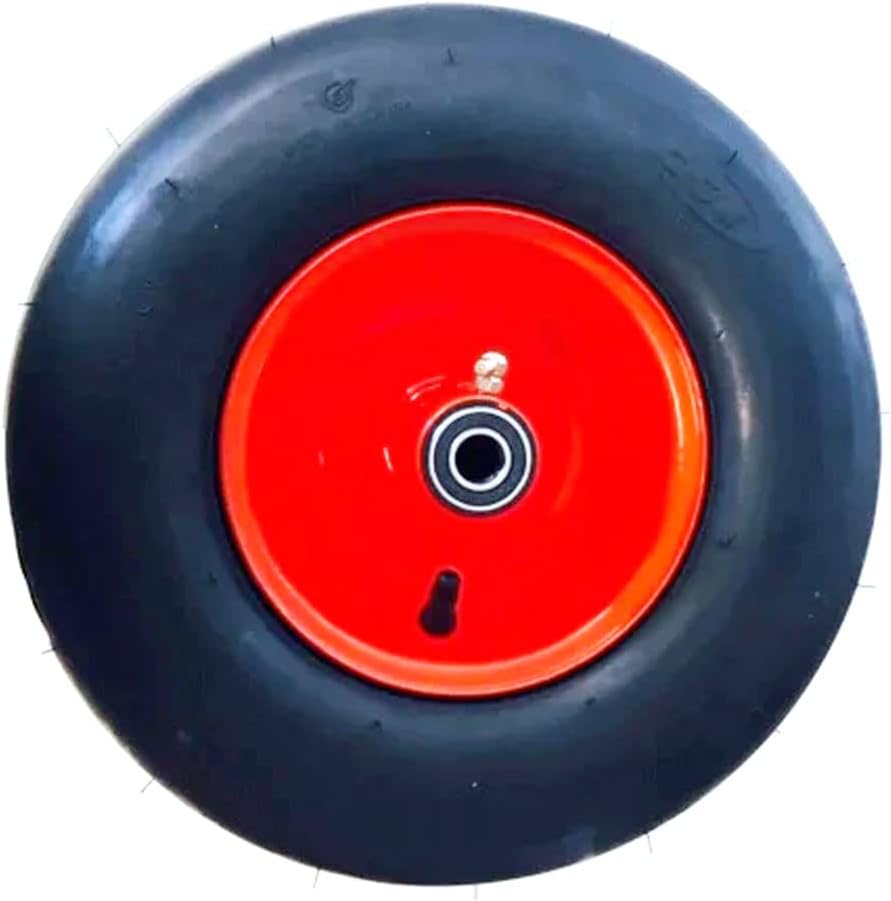 Bad Boy Mowers 022-2006-00-13 x 6.50-6 Orange Tire and Wheel Assembly for Lawn Mowers fits Pup, Lightning, AOS, CZT, ZT Elite, ZT, Stand On and Diesel Series