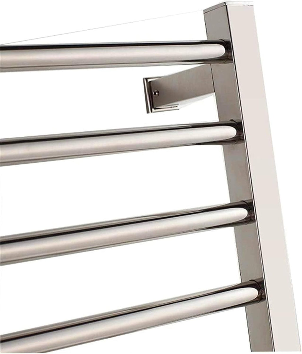 Towel Warmer,Hot Towel Warmer, Wall Mounted Electric Towel Warmer, Drying Rack 8-Bar 150W, 530X900X120Mm,Hardwired,Bath Towel Dryer/Hardwired, Plug in