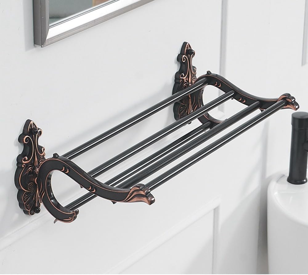 Bath Hardware Sets Black Brushed Bath Cup&Tumbler Holders Europe Toilet Brush Holder Towel Bar Paper Holders Cloth Hook,Towel rack13