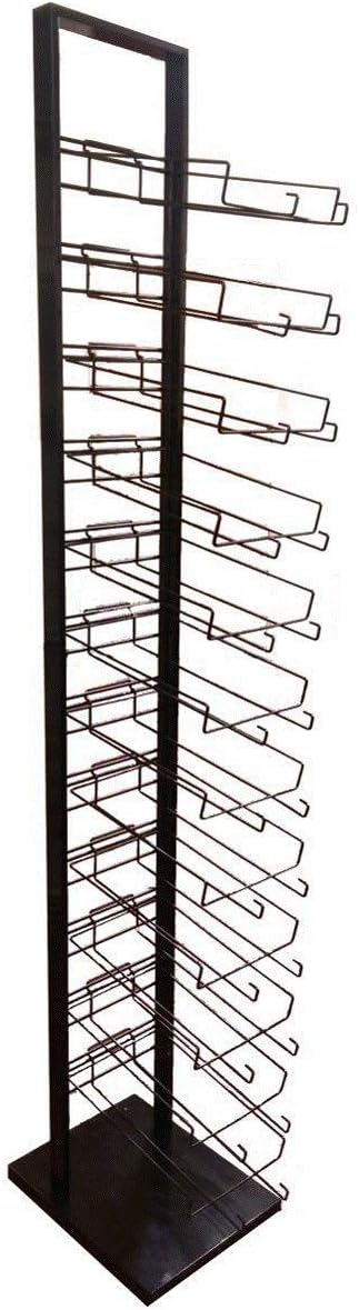 Only Hangers 12 Tier Black Cap Rack (Holds 144 Hats)