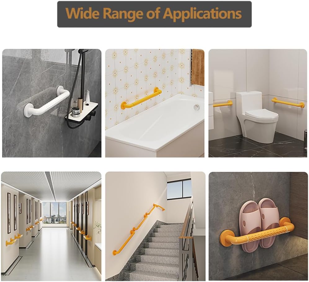 Bathroom Grab Rail 2 Pack Anti Grab Rail,Senior Assist Bath Handle Grab Bar Handle for Bathroom, and Disability Aids