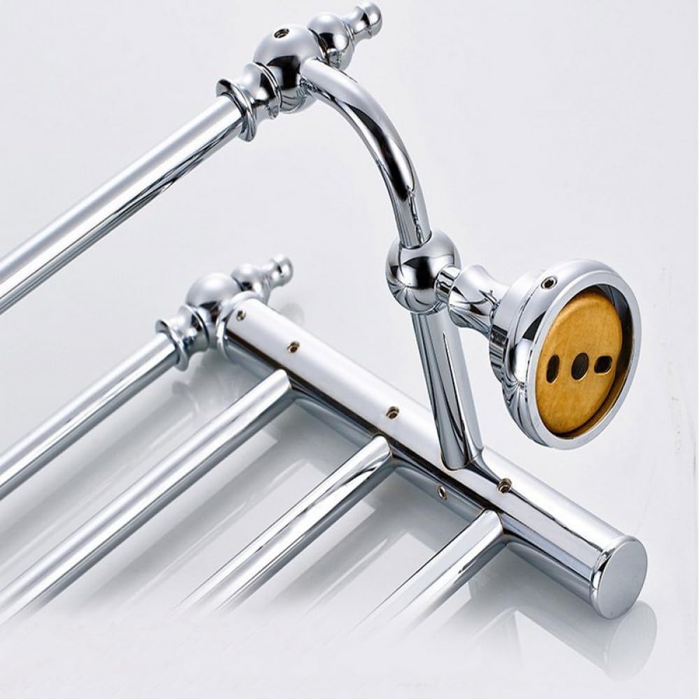 Bathroom Hardware Set Chrome Polished Bath Rack Paper Holder Toothbrush Holder Towel Bar Coat Hook Bathroom Accessories,Toilet Brush Holder