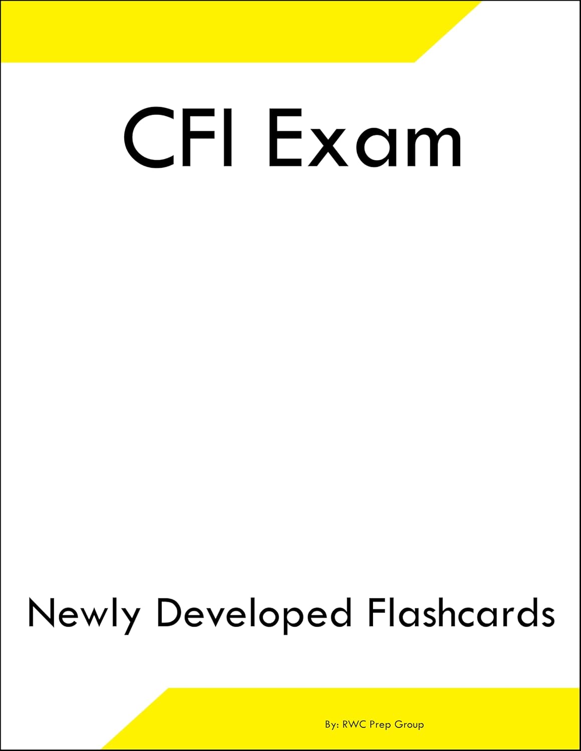 CFI Exam Study Guide Flashcards